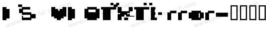 DS VDOTXTError字体转换